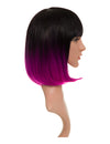 Dip Dye Ombre Bob Full Head Party Wig