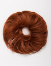 Small Messy Bun Hair Scrunchies copper red