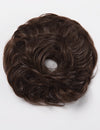 Small Messy Bun Hair Scrunchies chocolate brown