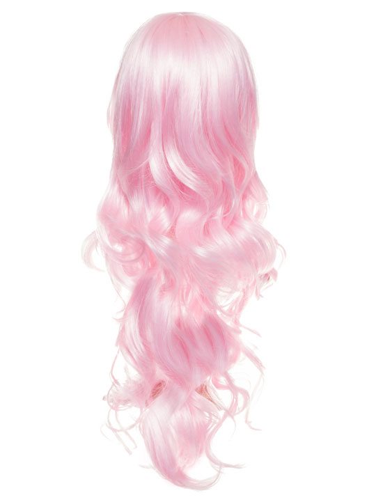 Baby Pink Long Curly Party Wig – KOKO COUTURE