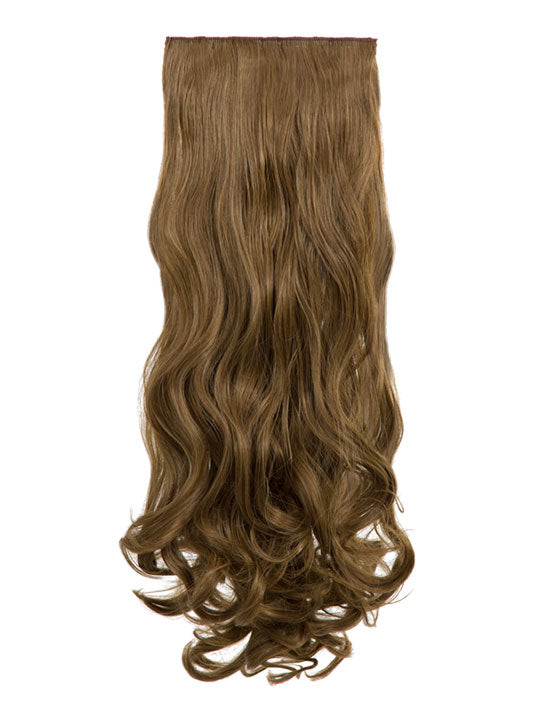 Angella 18 Inch Curly 8 Piece Clip in Hair Extensions