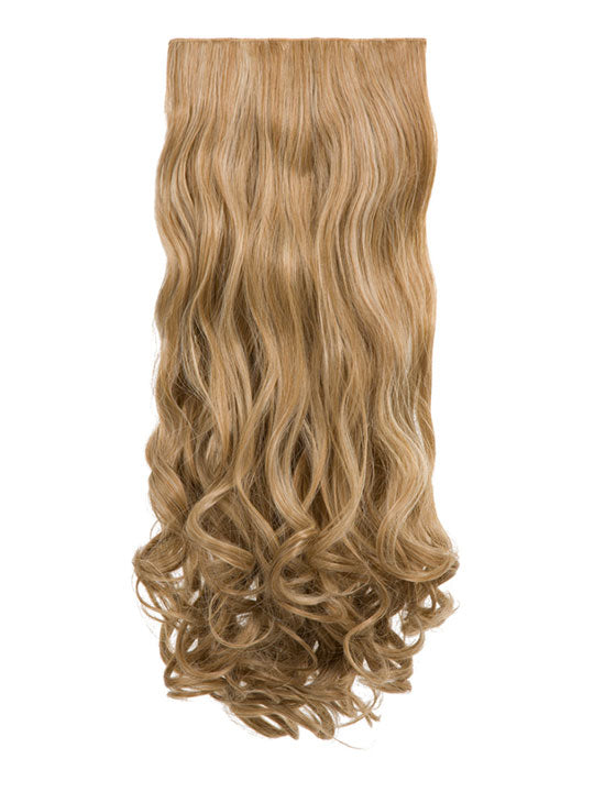 Angella 18 Inch Curly 8 Piece Clip in Hair Extensions