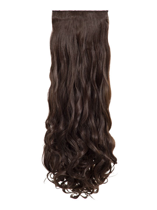 Angella 18 Inch Curly 8 Piece Clip in Hair Extensions