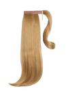 caramel blonde16 Inch Short Straight Wraparound Ponytail