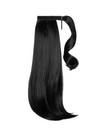 jet black16 Inch Short Straight Wraparound Ponytail