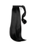 jet black16 Inch Short Straight Wraparound Ponytail