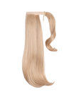16 Inch Short Straight Wraparound Ponytail champagne blonde