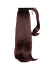 plum16 Inch Short Straight Wraparound Ponytail