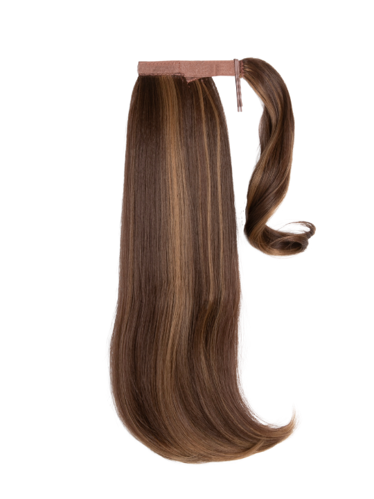 blondette16 Inch Short Straight Wraparound Ponytail