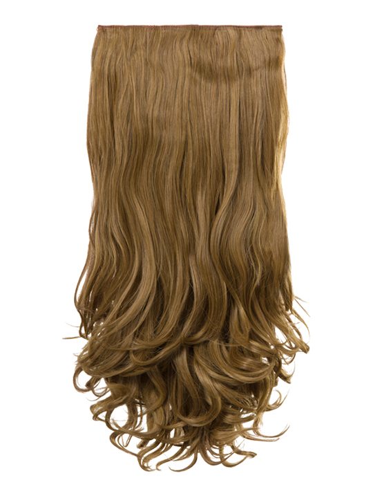 Candice 20 Inch Loose Curl 5 Piece Clip in Hair Extensions