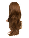 24 Inch Soft Wave Layered Synthetic Half Head Wig golden brown
