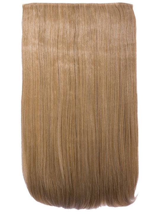honey blonde 24 Inch Straight One Piece Clip in Hair Extensions