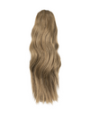 harvest blonde 16 Inch Wavy Claw Clip and Drawstring Ponytail