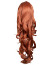 22 Inch Curly Drawstring Ponytail Synthetic Extensions copper red
