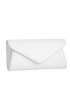 Faux Leather Envelope Clutch Bag side