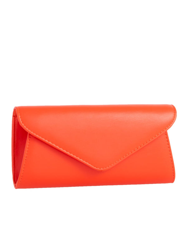 Scarlet Classic Envelope Clutch