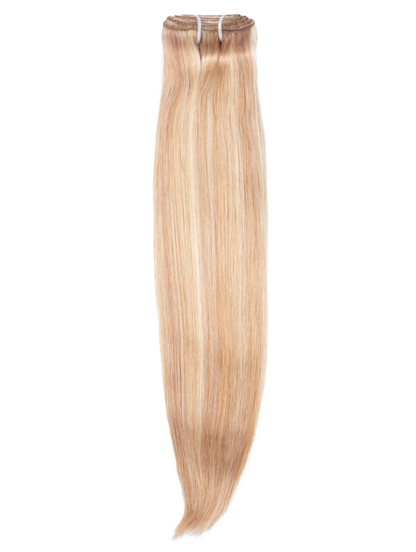 Spiced Blonde 18 Inch Double Drawn Human Hair Clip In Extensions