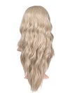 25 Inch Brushed Out Waves Half Head Wig light golden blonde