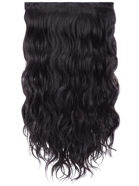 Kylie 20 Inch Beach Wave Three Piece Clip In Hair Extensions