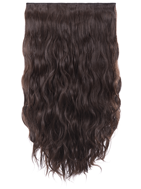 Kylie 20 Inch Beach Wave Three Piece Clip In Hair Extensions
