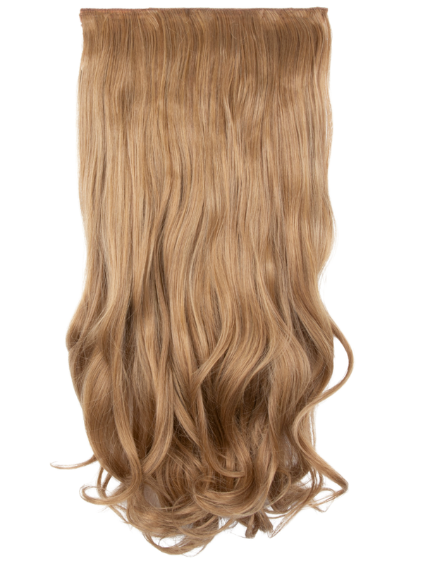 Lena 22 Inch Curly Three Piece Clip in Hair Extensions