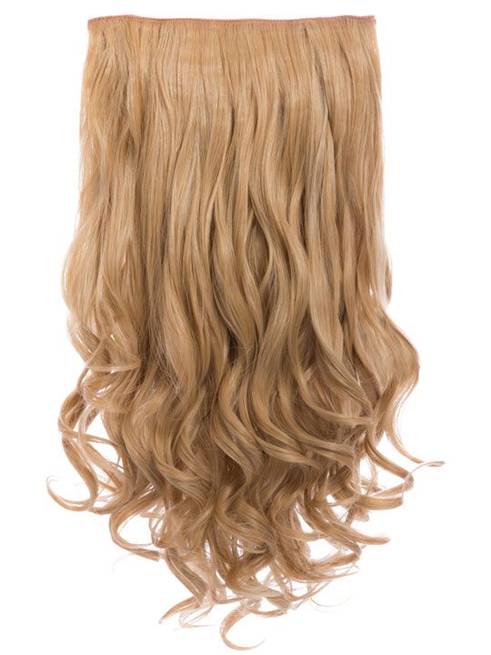 Lena 22 Inch Curly Three Piece Clip in Hair Extensions