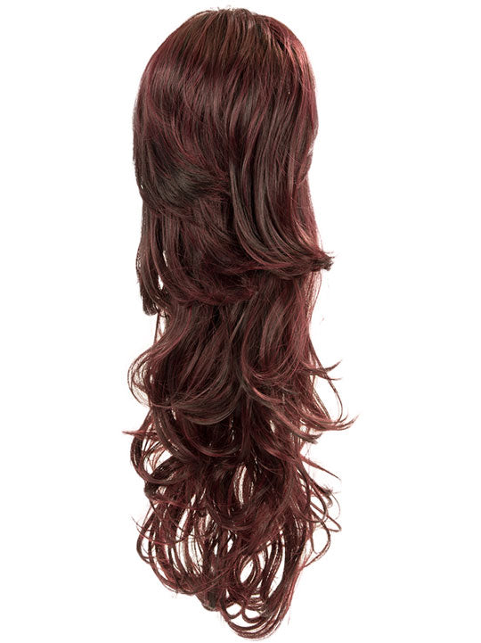 Molly 24 Inch Curly Bump-Up Drawstring Ponytail