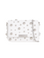 Small Studded White Faux Leather Shoulder Bag