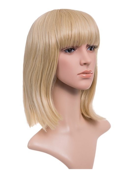 Nichole A-Line Bob Full Head Wig with Bangs