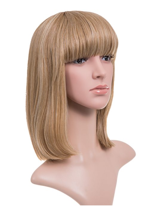 Nichole A-Line Bob Full Head Wig with Bangs