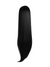 26 Inch Straight Synthetic Hair Claw Clip Ponytail jet black