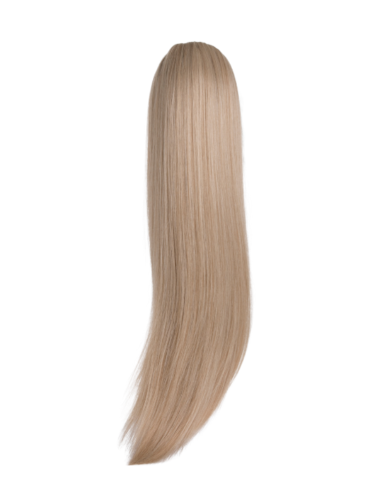 26 Inch Straight Synthetic Hair Claw Clip Ponytail california blonde
