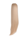26 Inch Straight Synthetic Hair Claw Clip Ponytail champagne blonde