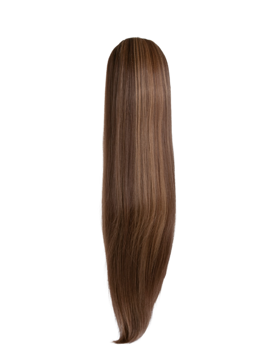 26 Inch Straight Synthetic Hair Claw Clip Ponytail blondette