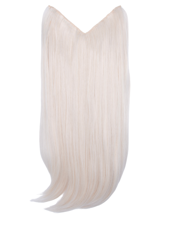 Straight Lightweight 20 Inch V-Shape One Piece Clip in Synthetic Hair Extensions