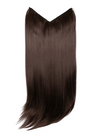 Straight Lightweight 20 Inch V-Shape One Piece Clip in Synthetic Hair Extensions