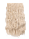 22 Inch Natural Wave One Piece Clip In Hair Extensions light golden blonde