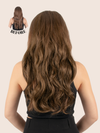 Curly Lightweight 22 Inch V-Shape One Weft Hair Extensions
