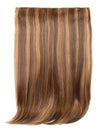 18 Inch Straight Synthetic One Piece Clip in Hair Extensions blondette