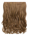 butterscotch 16 Inch Curly One Piece Clip in Hair Extensions