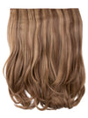 16 Inch Curly One Piece Clip in Hair Extensions mellow brown