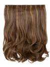 16 Inch Curly One Piece Clip in Hair Extensions blondette