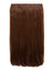 auburn 24 Inch Straight One Piece Clip in Hair Extensions