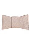 Rose Gold Bow Shape Rhinestone Embellished Clutch Bag