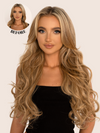 22 Inch Curly Three Piece Clip in Synthetic Hair Extensions