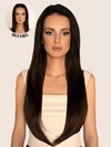 24 Inch Straight One Piece Clip in Hair Extensions
