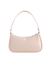 Beige Satin Diamante Embellished Mini Shoulder Bag