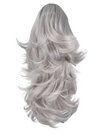Pearl 14-16 Inch Straight to Flicky Reversible Claw Clip Ponytail