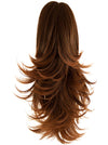 Pearl 14-16 Inch Straight to Flicky Reversible Claw Clip Ponytail
