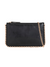 Gold Beaded Stud Detail Faux Leather Clutch Bag